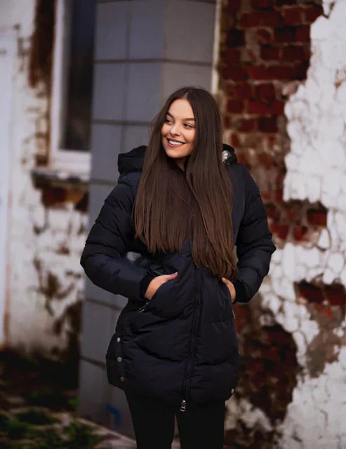 Beatrice – Silts mētelis ar Ecopeluche oderi