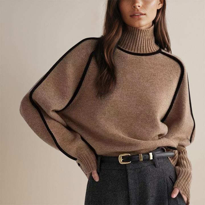 ÉMILIE | Mīksts Kašmira Rollkragenpullover