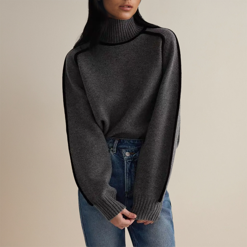 ÉMILIE | Mīksts Kašmira Rollkragenpullover