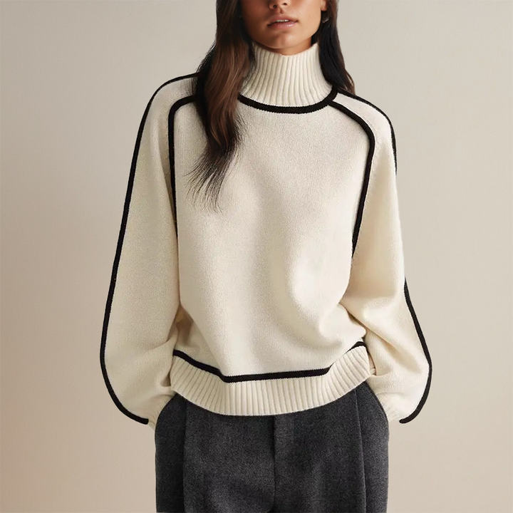 ÉMILIE | Mīksts Kašmira Rollkragenpullover
