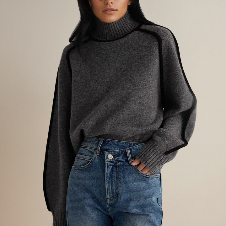 ÉMILIE | Mīksts Kašmira Rollkragenpullover