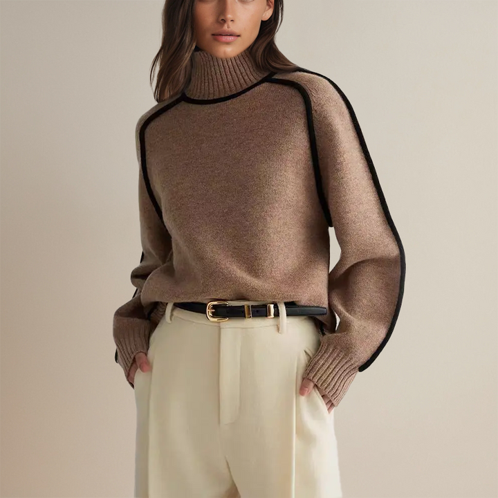 ÉMILIE | Mīksts Kašmira Rollkragenpullover