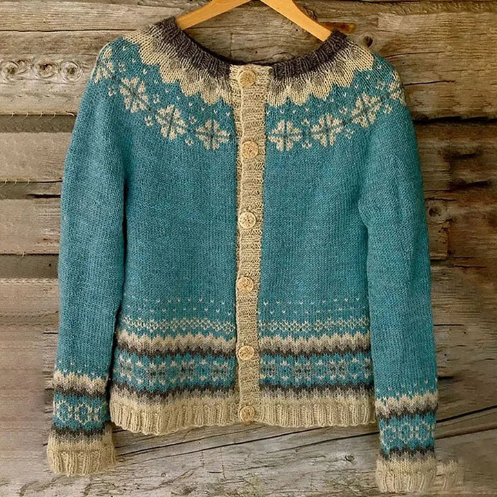 Allaira | Vintage Islandes Šķērsjacke