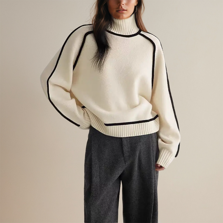 ÉMILIE | Mīksts Kašmira Rollkragenpullover