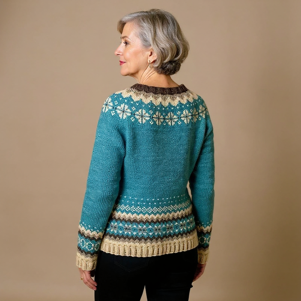 Allaira | Vintage Islandes Šķērsjacke