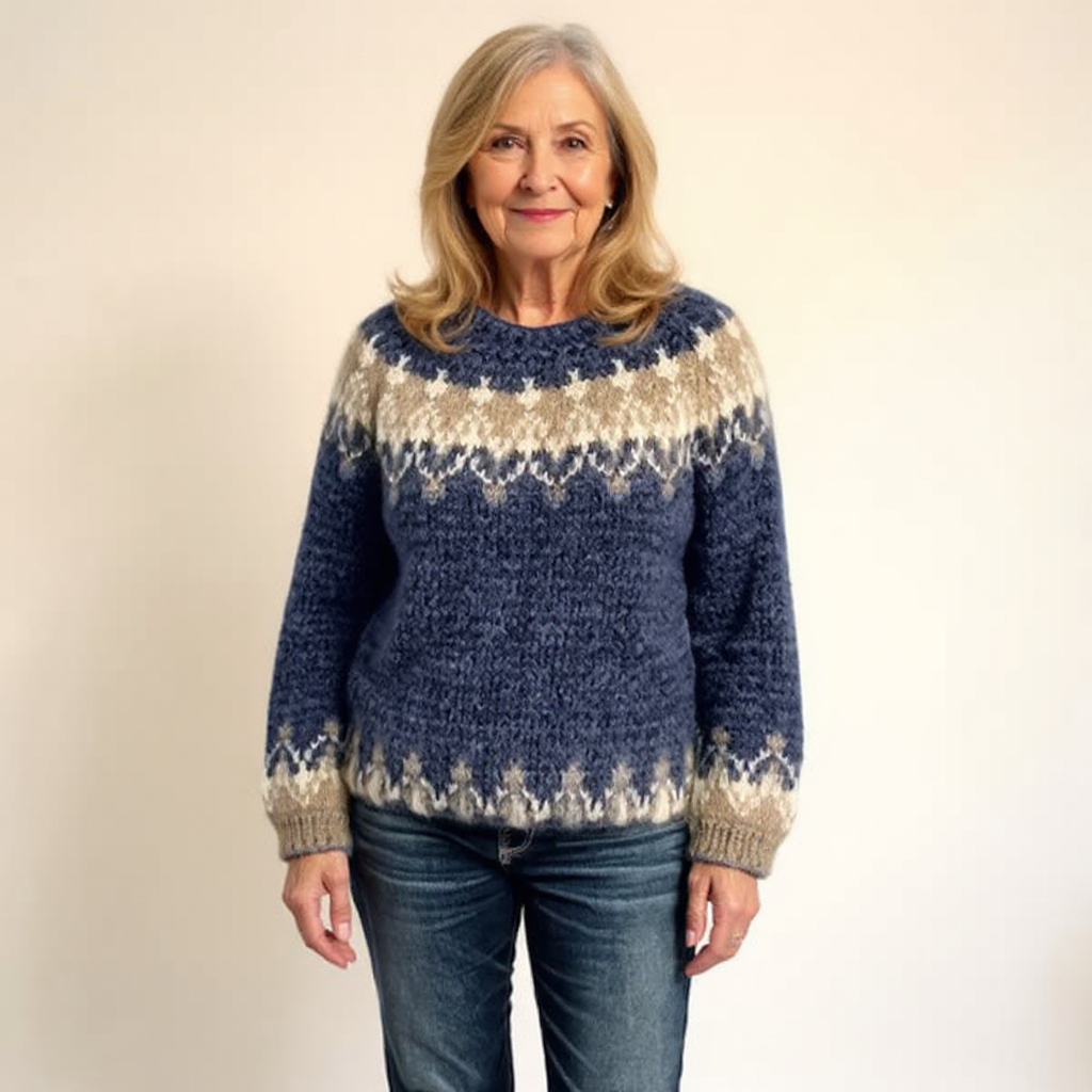 Samantha | Vintage Islandes Pulover