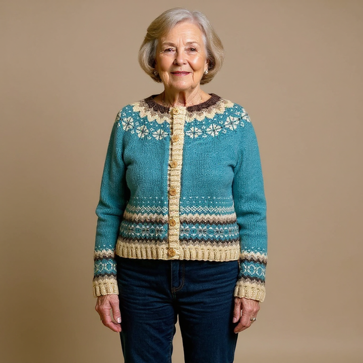 Allaira | Vintage Islandes Šķērsjacke