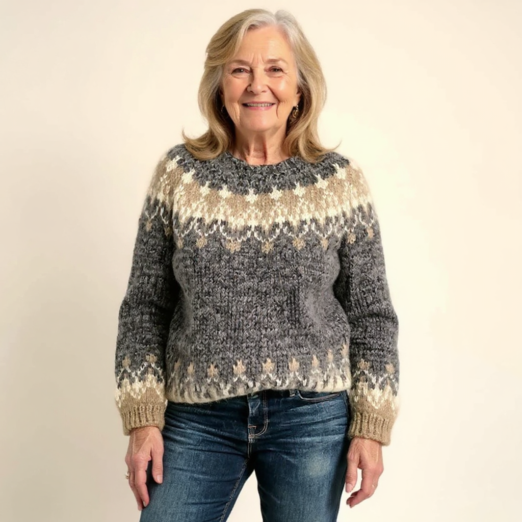Samantha | Vintage Islandes Pulover
