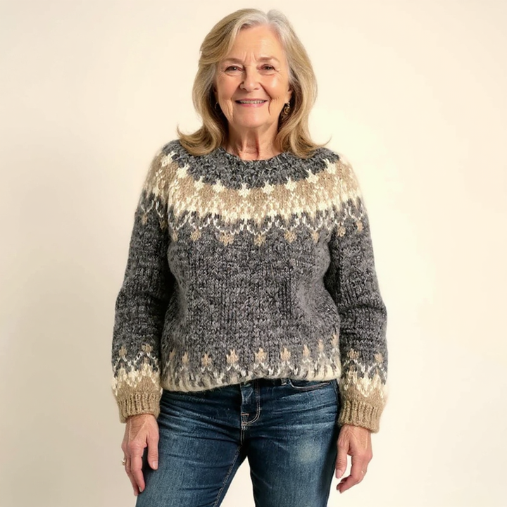 Samantha | Vintage Islandes Pulover