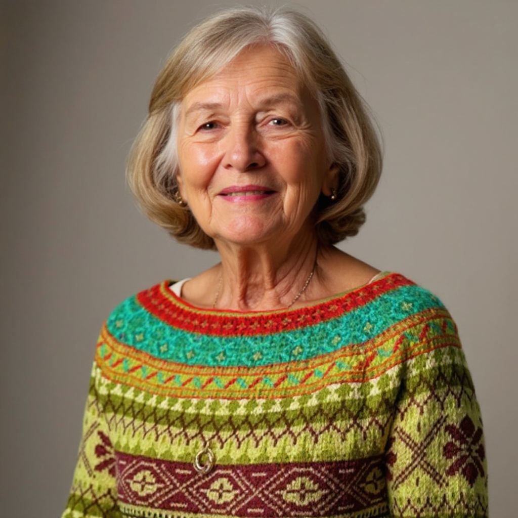 Penelope | Vintage Islandes Pullover