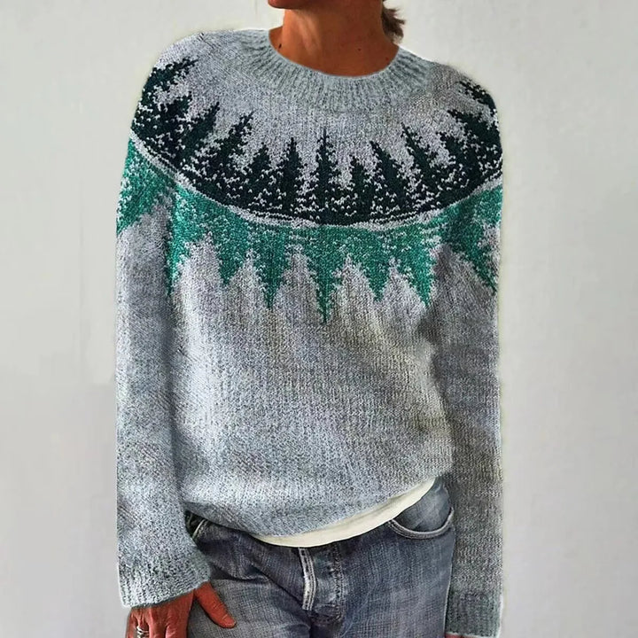 ELIN | RETRO-RUDENS-PULOVERIS